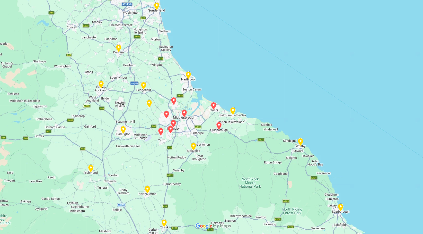 KGNet Coverage Map